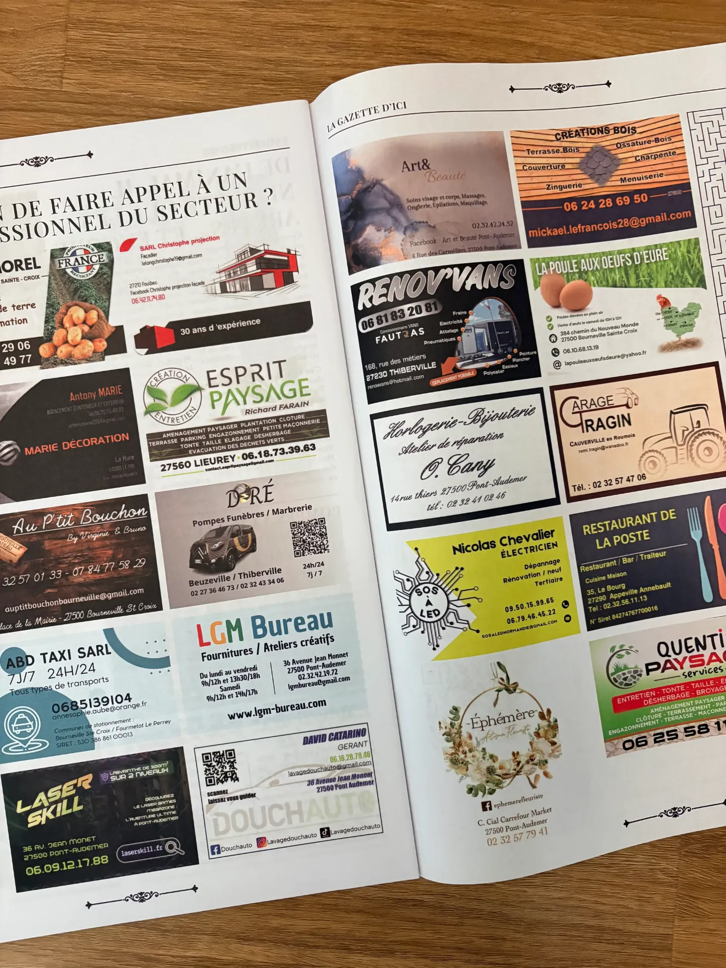 Parution "Carte de visite" - Beuzeville-Honfleur & Terre d'Auge (Juillet 2026)